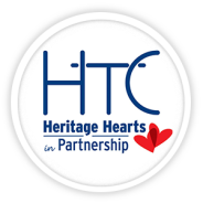 Heritage Hearts in Partnership display