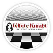 White Knight Marketing display